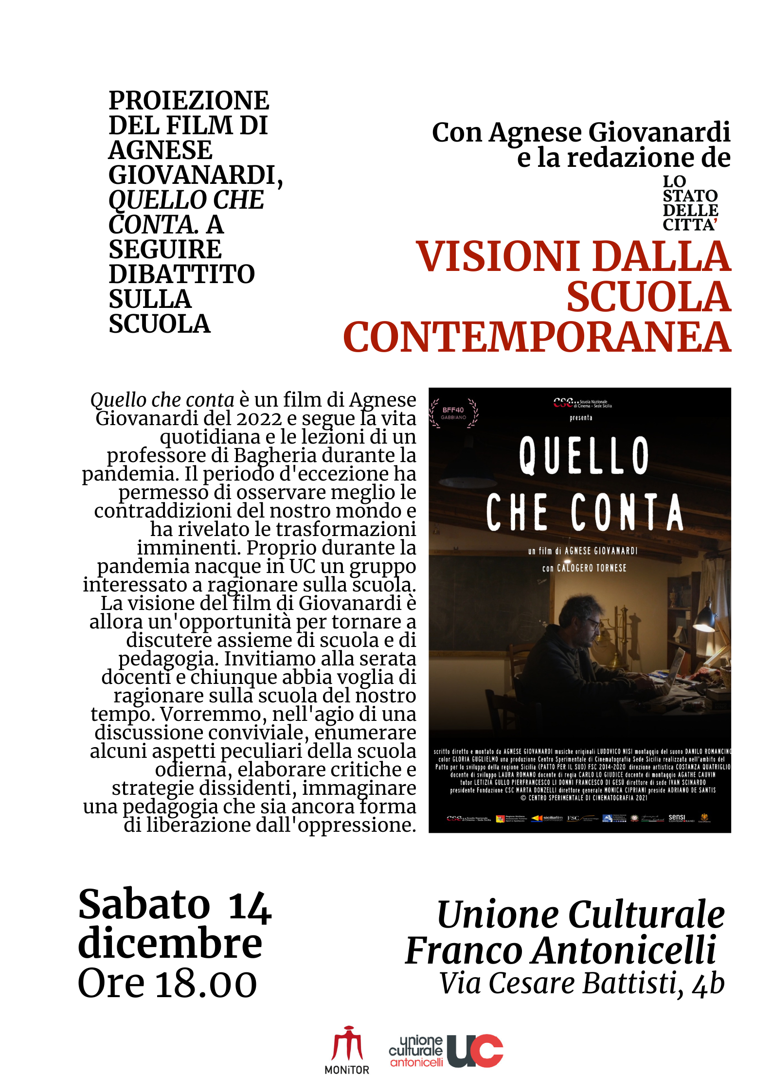 Monitor 14 dicembre 2024